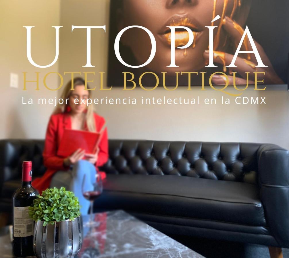 Utopia Hotel Boutique メキシコシティ エクステリア 写真